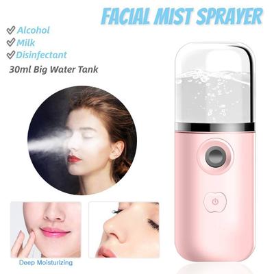 Nano Mist Face Sprayer Beauty Instrument USB Humidifier Επαναφορτιζόμενος νεφελοποιητής Facial Steamer Moisturizing Beauty
