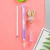 1 Piece Cute Cartoon Crystal Gel Ink Pens Kawaii Stationery Material Office School Supplies Gifts Gel Pen