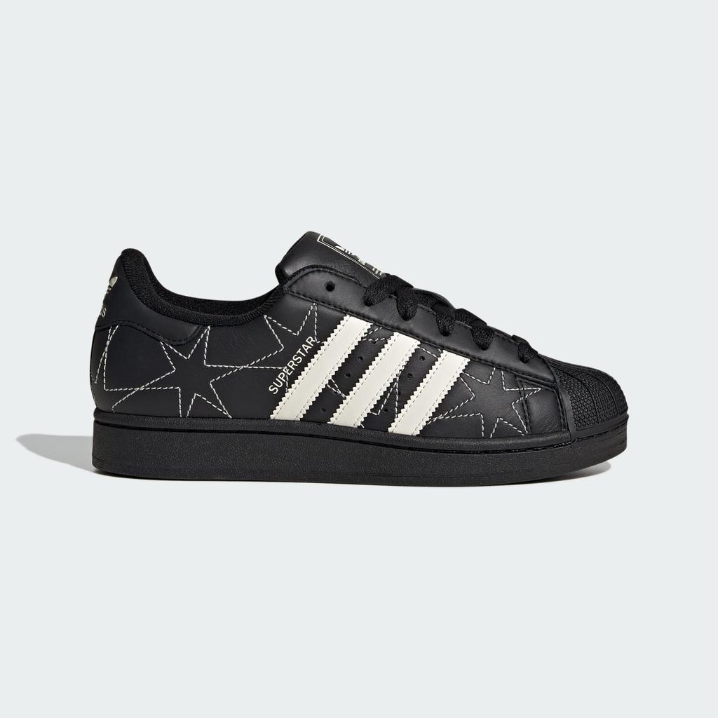 adidas Superstar II Black Cream White Stars (Women's)