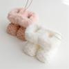 Festival Christmas Hanging Pendant Plush Boot Charm for Home and Office Decoration Holiday Store Display Ornament