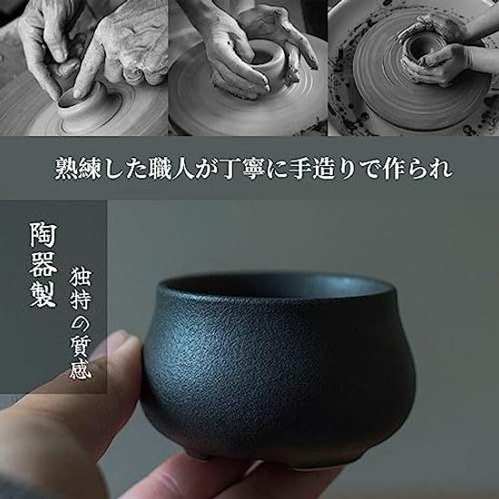 Nannlia incense holder burner stylish mini altar ceramic stick stand simple (black)