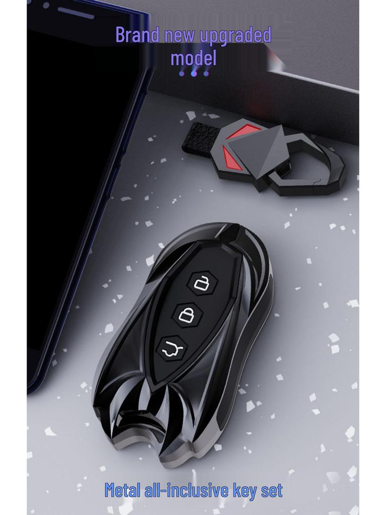 Wuling Capgemini 1.5T Key Case with Metal Buckle for Hongguang S1 Plus Minivan