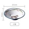 8 inch Ceramic Bowl Noodle Bowl Forest Animal Design Large Creative Restaurant Household Flower