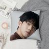 Korea Actor Model J-Joo Hyuk Nam Pillow Case Square Double-Sided Printing Short Plush Sofa Cushion Cover Bedside Pillow