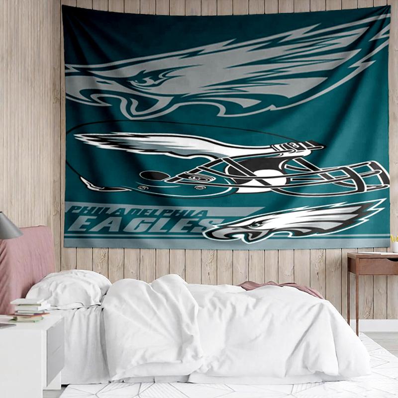 Philadelphia Eagles Tapestry Accessories Playroom Tapestry, for Bedroom,Livingroom, dormitory Room Wall Decor Fan Birthday Gifts