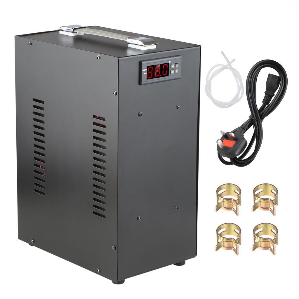 20L LCD Display Quiet Fish Tank Cooling System for Fish Water Grass Coral Shrimp Farming Aquarium Chiller Aquarium Cooler