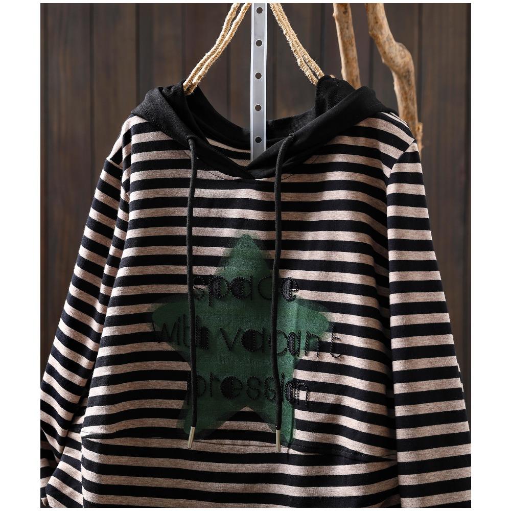 Dimanaf 2025 Übergröße Hoodie Herbst Einfarbig Hut Schwarz T-Shirt Damen Langarm Locker Oberteile Tees