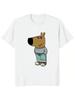 Ich bin nur ein entspannter Typ T-Shirt Lustiger entspannter Typ Hund Meme Y2k Grafik T-Shirts Weiche Tee Tops EU Größe