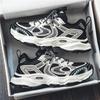 Black and White Panda Dad Shoes for Boys 2025 Spring New Trendy Versatile Thick-soled Non-slip and Wear-resistant Casual Sports Shoes