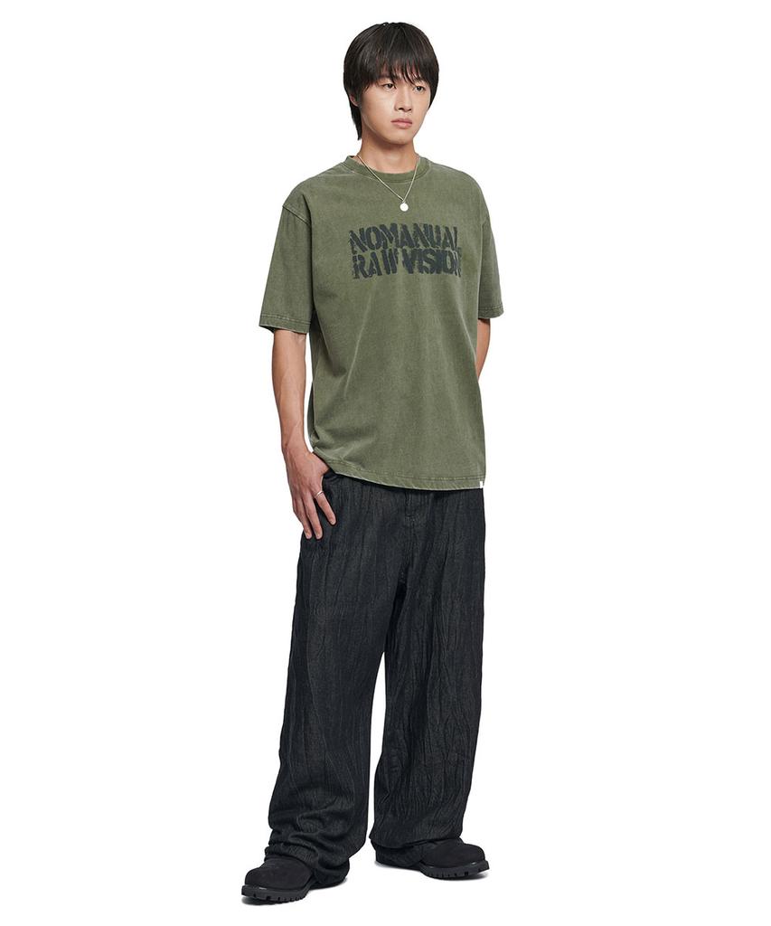 Nomaenyueol Rawmark T-Shirt - Washed Khaki