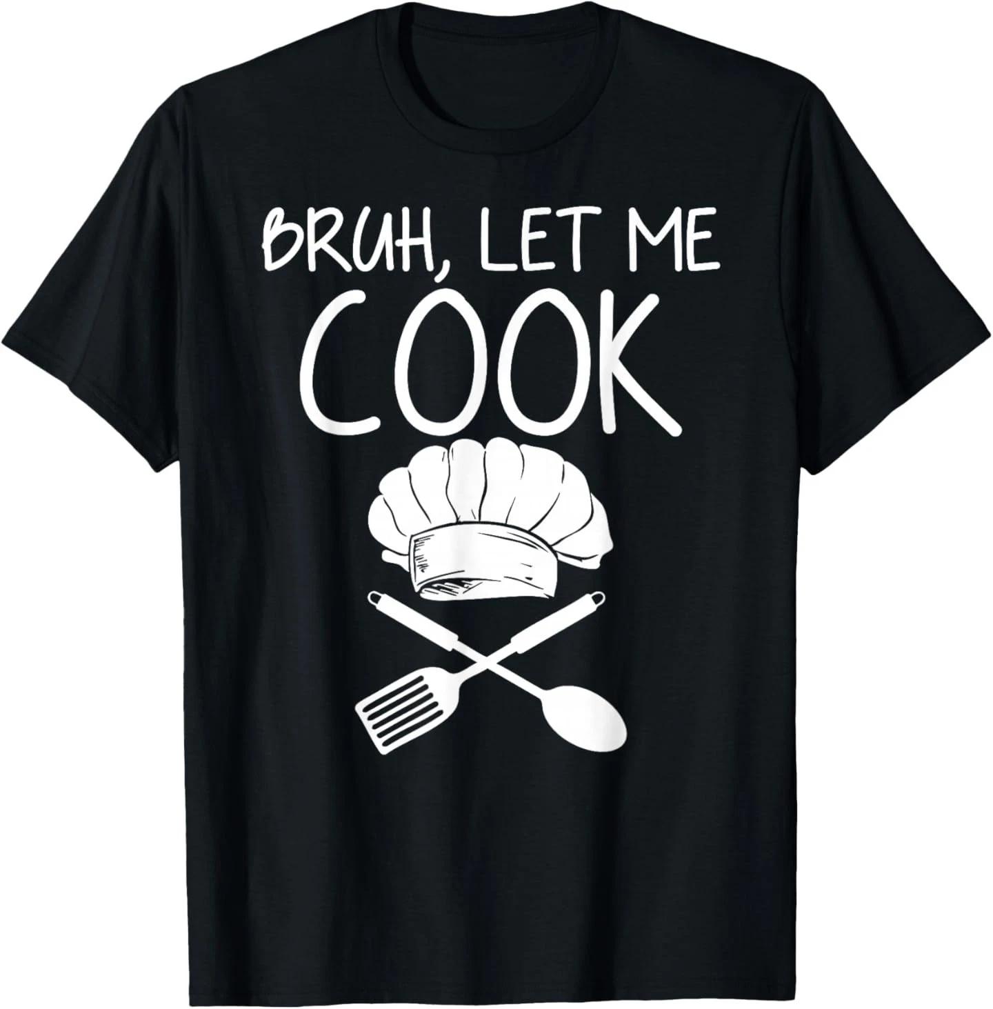 Ретро Бро Дай Мне Приготовить Мем Смешной Пусть Готовит Футболка M