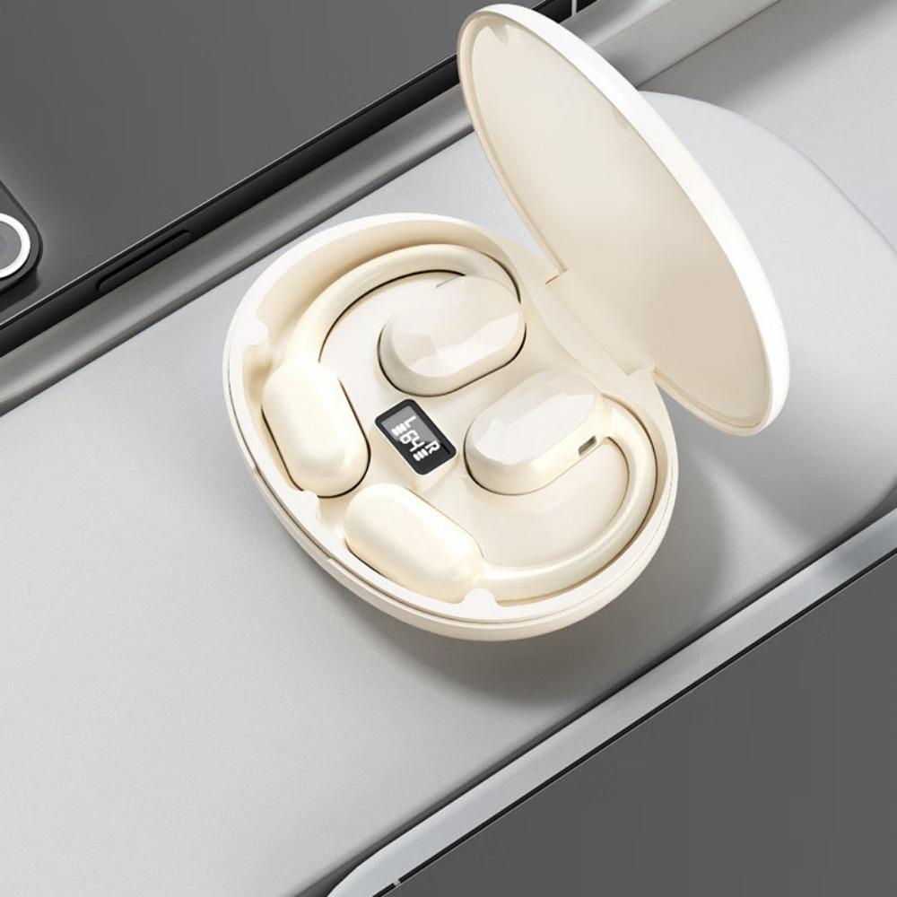 

Новая модель не входит в ухо, беспроводная подвесная гарнитура с открытым ухом, шумоподавление, OWS Bluetooth-гарнитура, качество звука HIFI белый