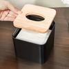 1pc/2pcs-Tissue Box Napkin Holder Case Paper Box Container Bamboo Cover Solid Wood Hotel Storage Box Home Table Decoration