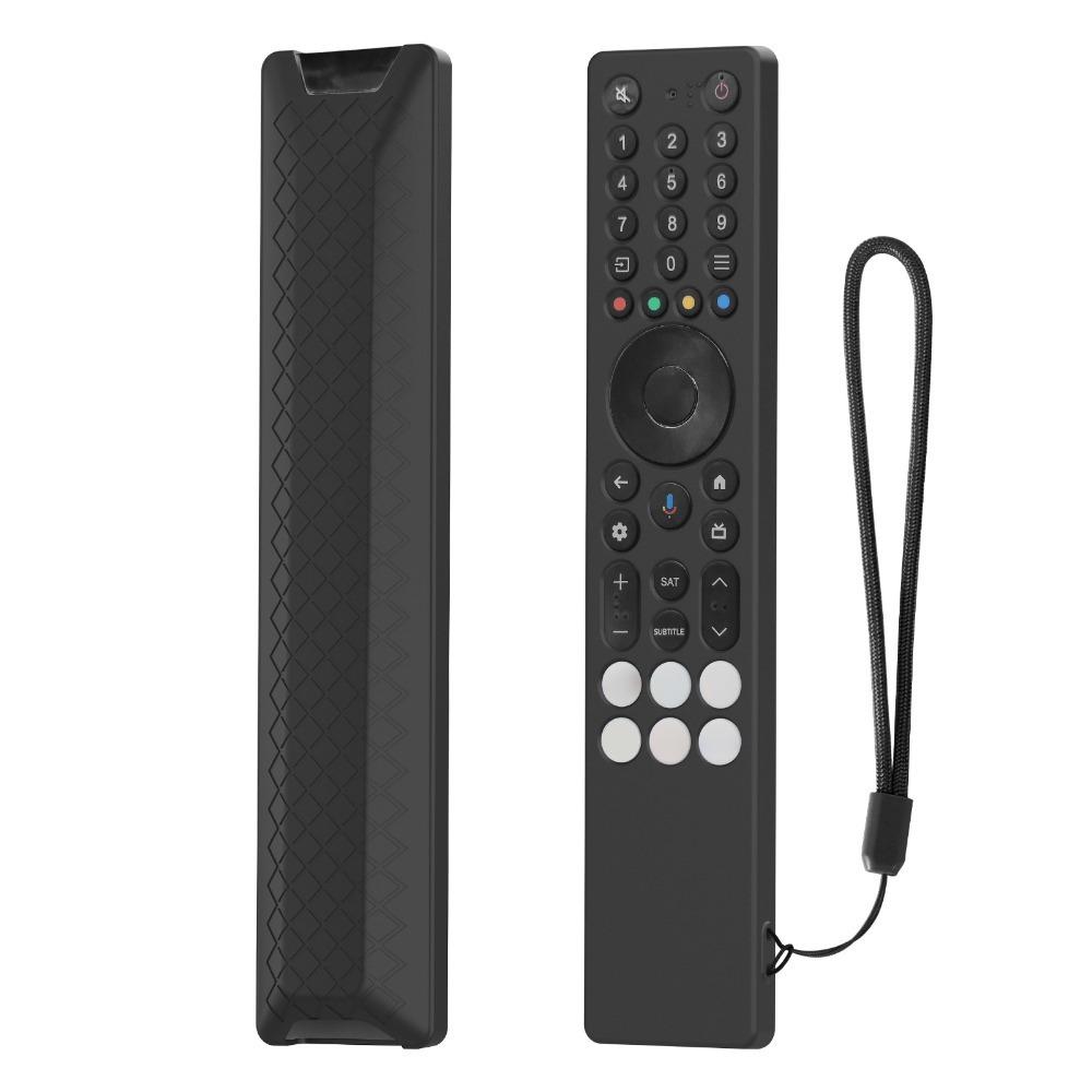 High Quality Silicone Protective Case with Lanyard Shockproof Remote Controller Cover Protector Soft Shell for TCL RC833A