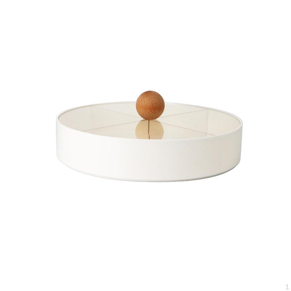 Candy Storage Box Multi Functional Accessories with Clear Lid Serving Trays Fruit Plate