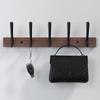 Houten Kapstok MuurhakenMuurhaken voor Keuken Badkamer Hal Handdoek Sleutel Accessoires Creatieve Decoratieve Muuropberg