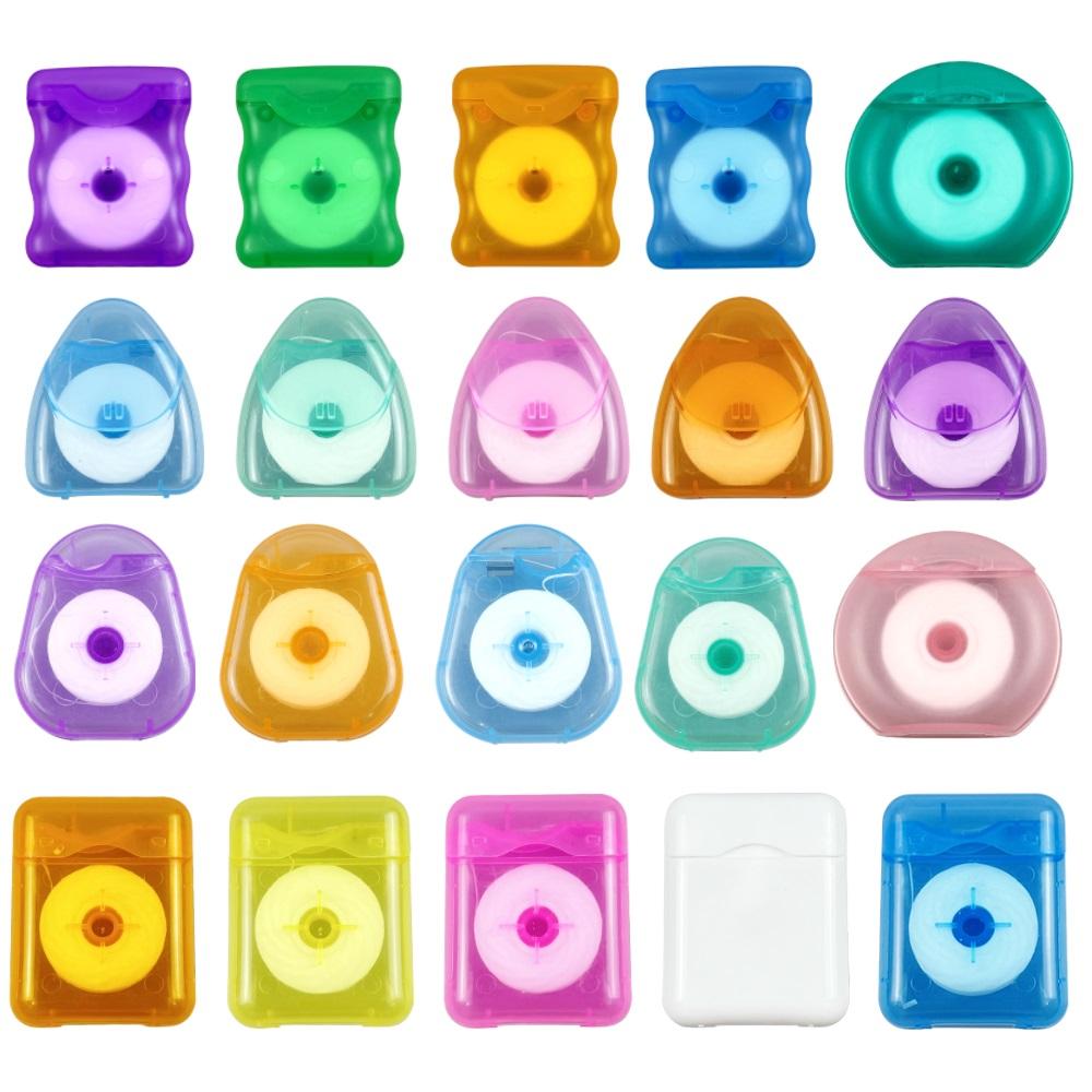 Dental Floss Oral Cleaning interdental Floss Roll Portable Flosser Teeth Stick Toothpick Oral Hygiene Clean Wire Multiple Style