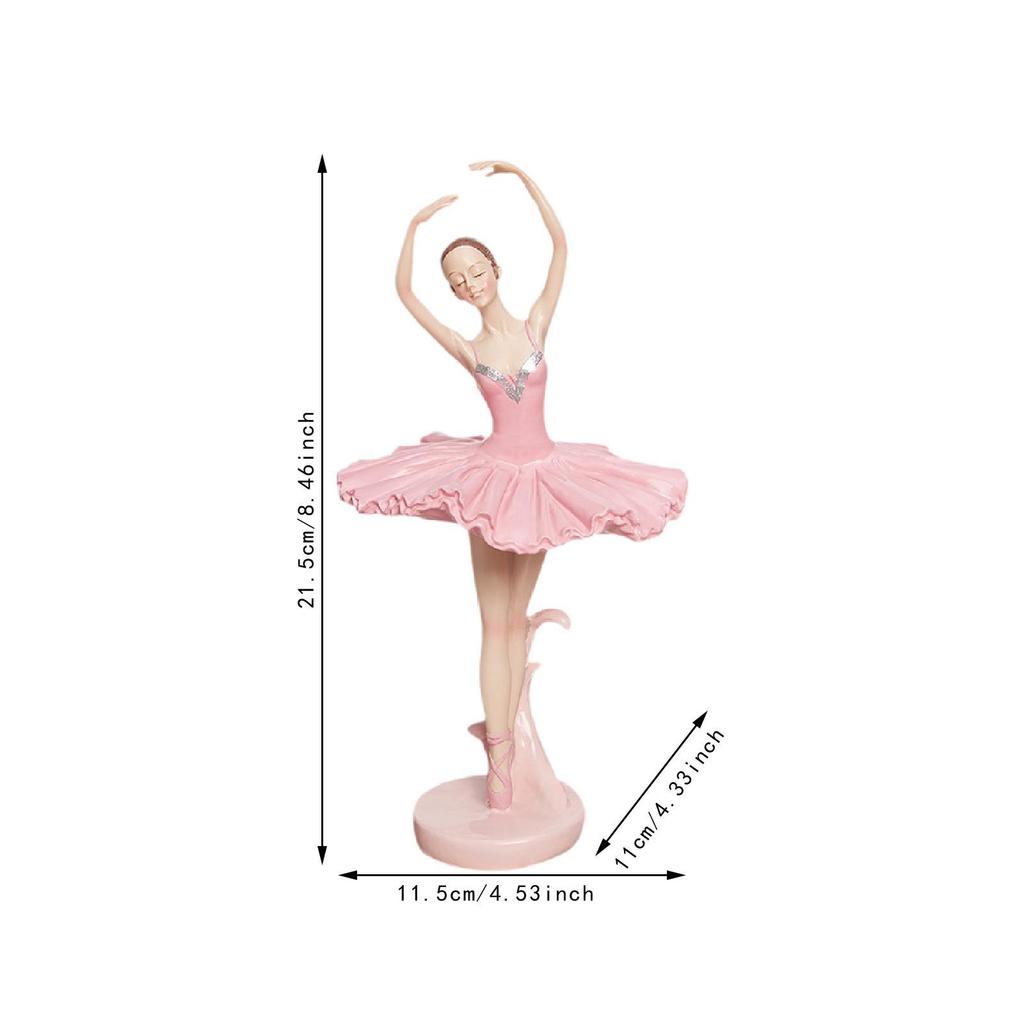 Figurina Ballerina Ornamento da Scrivania Decorazione per la Casa Regalo per l'inaugurazione di una Casa Opera d'Arte Moda