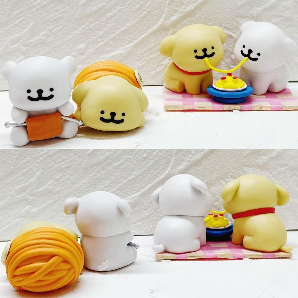 Figure Action Maltese Cartoon Model Toy Decoration Doll Children Ornament Gifts