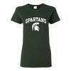 Michigan State Spartans Arch Logo Ladies T-Shirt
