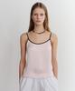 Palo Satin Sleeveless Top Pink