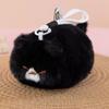 Adorable Cat Plush Keychain: Cute Cartoon Doll Pendant & Backpack Ornament - Perfect Gift for All