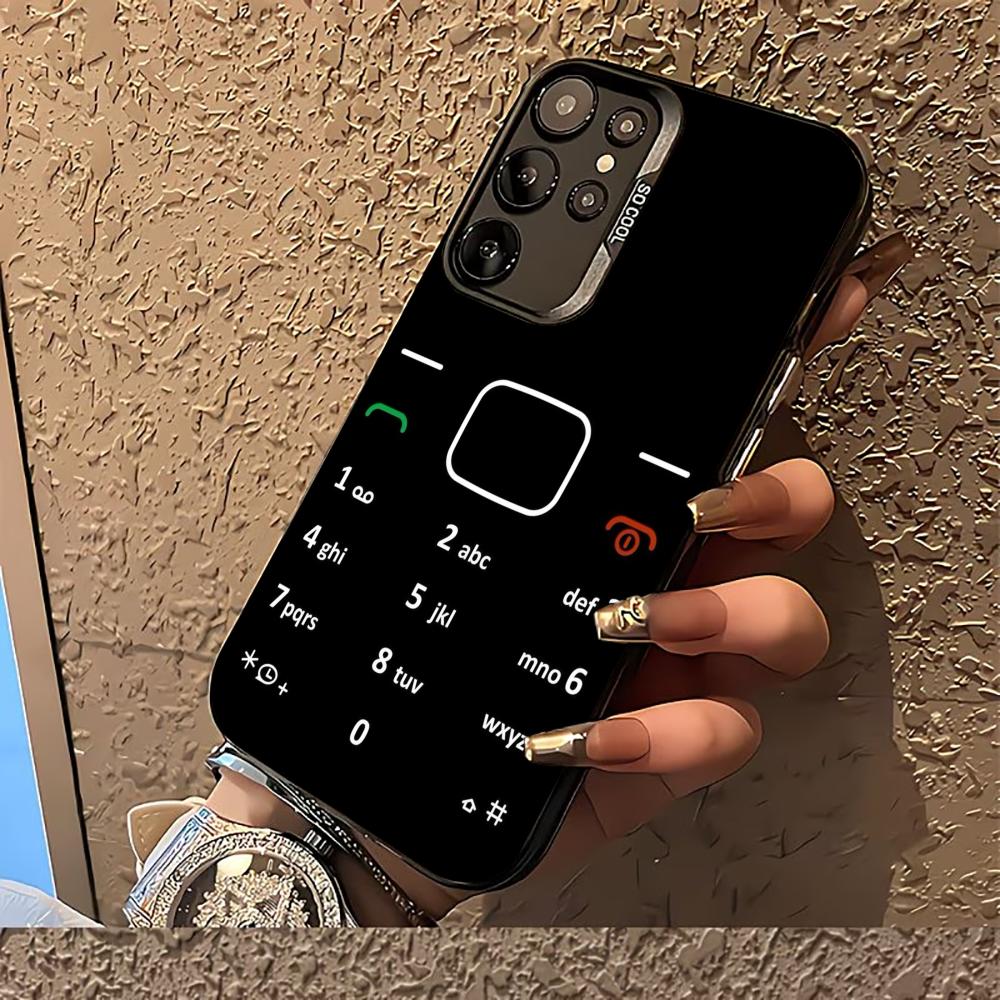 Mobile Phone Buttons High-end Exquisite Luxury Phone Case PhoneCase for Samsung Galaxy S26 S25 S24 S23 S22 S21 FE Ultra Plus