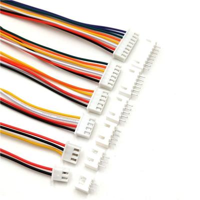 2/3/4/5/6/7/8/9/10 Pin Wire Cable Connector Terminal Wires Cable Terminal Wire XH 2.54mm Wire Cable