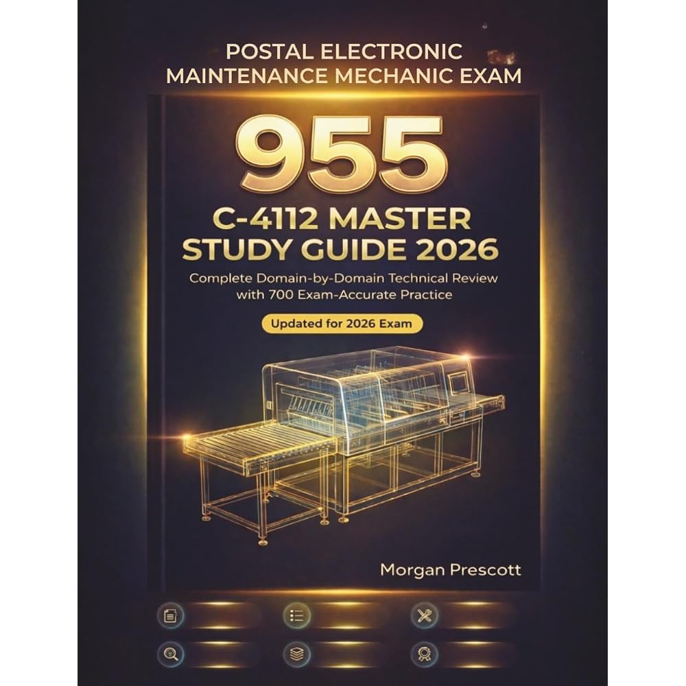 Postal Electronics/Maintenance/Mechanic Exam (955) C-4112 Master Study Guide 2026: Complete Domai...