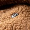 UGG FW24 Teddy Bear Lapel Long Coat Women Coats Brown 1120631-CHE