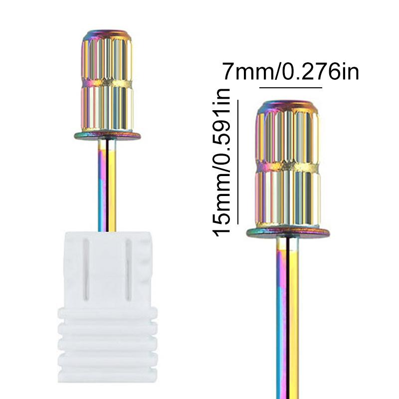 Diamond Milling Cutter Nail Drill Bits Set For Manicure Accessory Pedicure Eletric Machine Nail Bit Brush Burr Tool