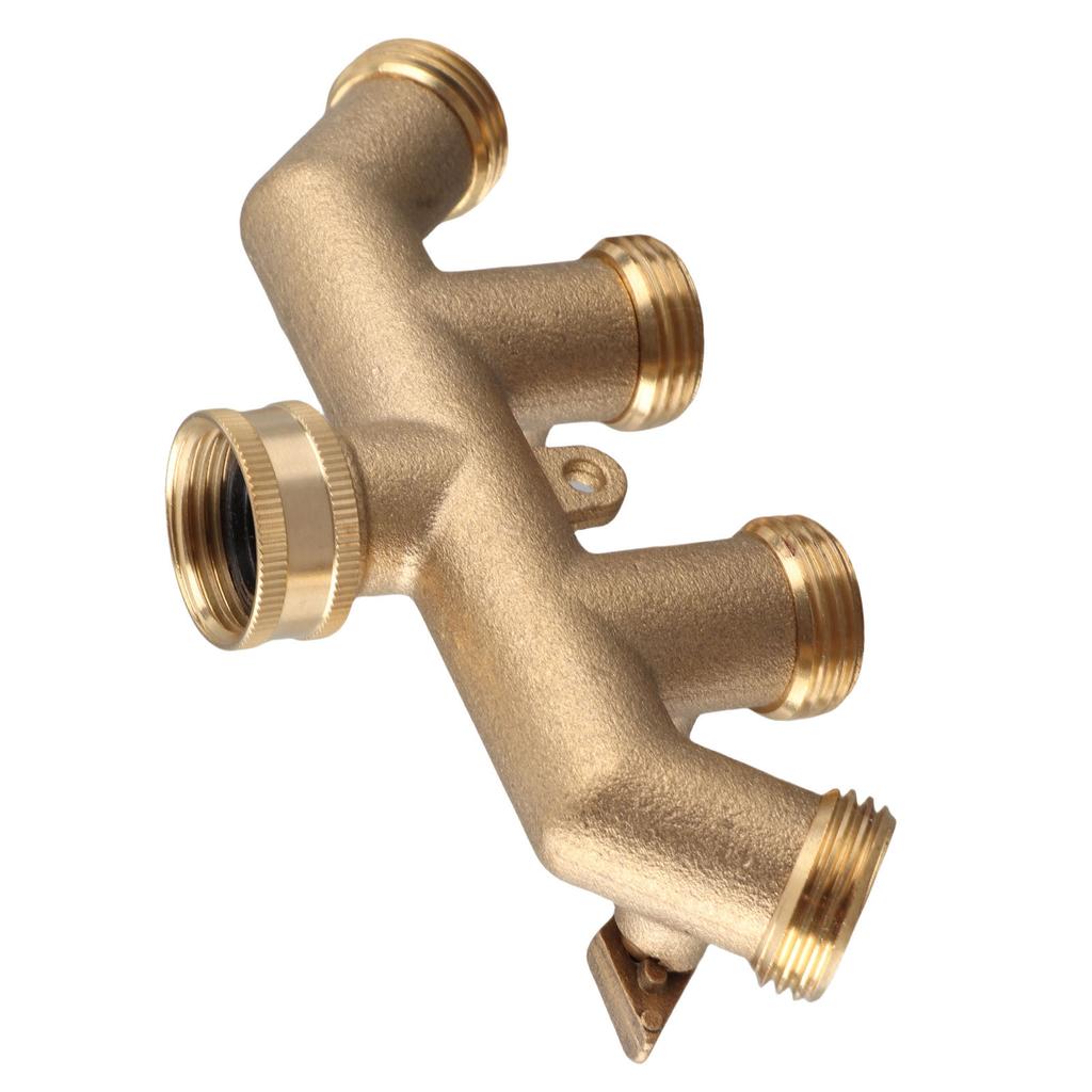 Hose Splitter 4 Way Water Tap Hose Connectors Distributor Garden Water Splitter NPT 3Celsius4