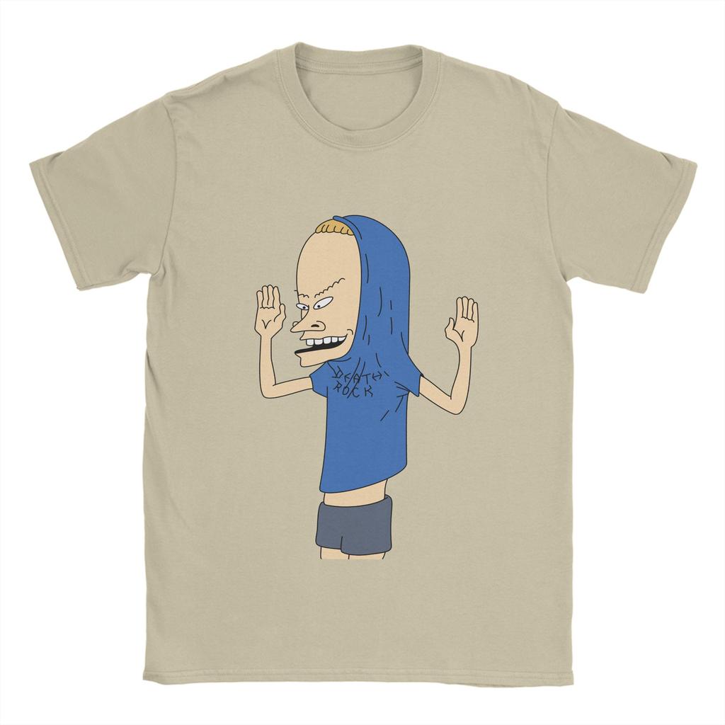 MTV Beavis And Butthead 4 TShirt for Men Women  Awesome Pure Cotton Tee Shirt O Neck Short Sleeve T Shirts Summer Clothing