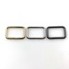 3.8MM Thick Iron Square Ring Buckle for Luggage and Webbing Adjustment