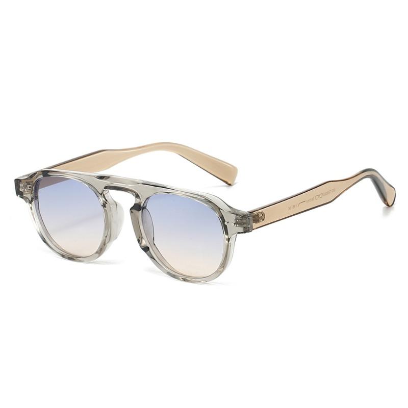 Retro Round Frame Sunglasses with High-Quality TR90 Material Unisex UV400 Protection Sun Glasses for Outdoor Activities
