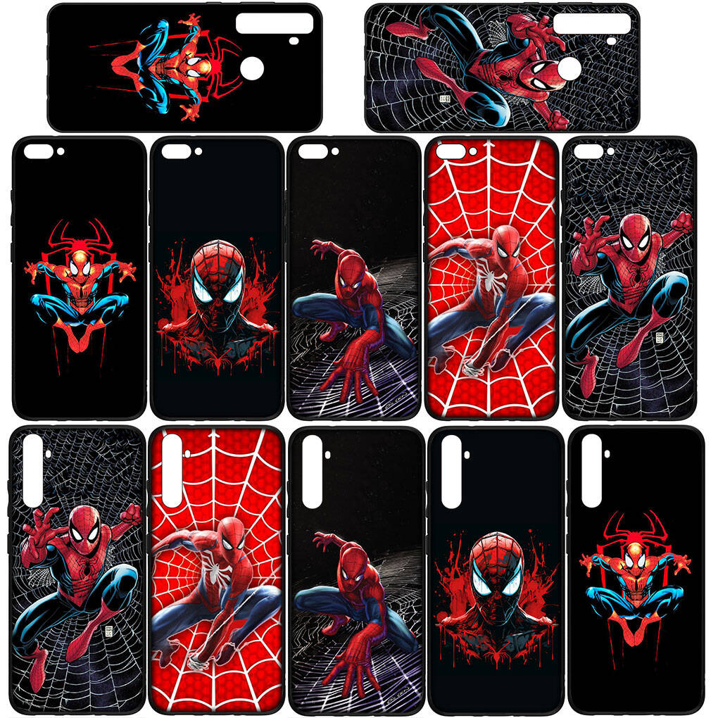 Phone Case for Samsung Galaxy S25 S23 S22 S24 Ultra FE A05 A06 A15 A16 A36 A37 A35 A54 A55 A56 A57 A25 A26 A53 A17 Spider Man Comics Spiderman Cover