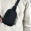 1Pcs Men's Chest Bag One Simple And Fashionable Single Shoulder Chest Bag Large Capacity Shoulder Bag Adjustable Shoulder Strap
