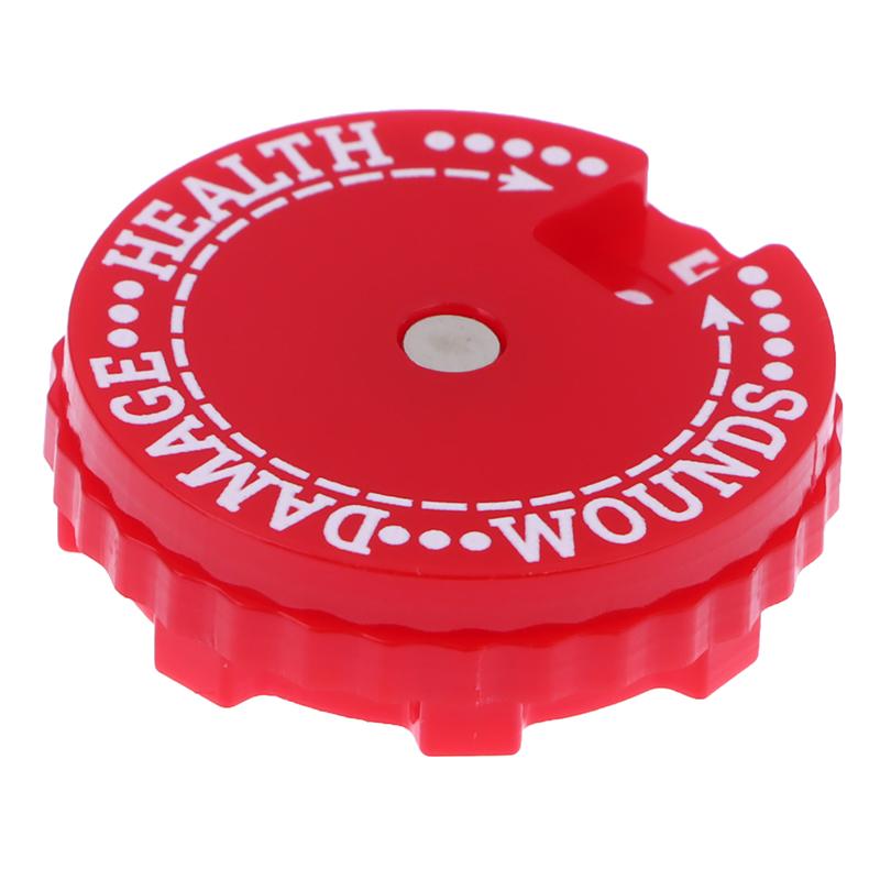 Innovative And Practical Random Color Small Size 30MM Health Damage Wounds Tracker 1PC 00-99 Life Tracker