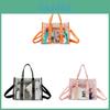 Damska torba na ramię crossbody z PVC z kieszenią na zamek błyskawiczny do codziennego użytku i podróży