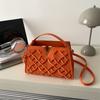 Women Trendy Minimalist Small Square Crossbody Shoulder Handbag For Daily Use