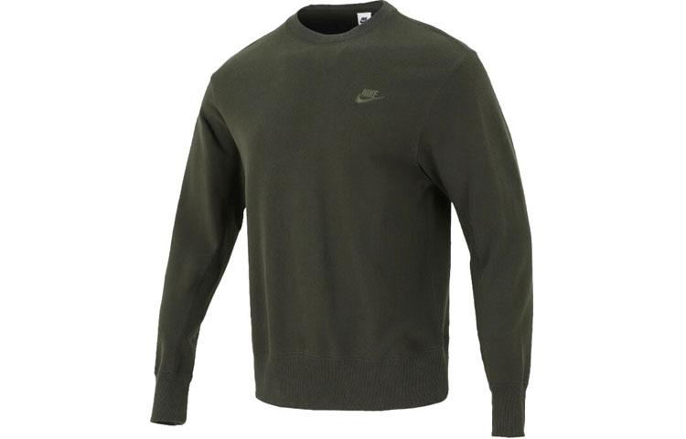 Nike Sweatshirt Men s Brown Green DA0022-355 L
