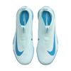 New Nike Mercurial Superfly 10 Anti Slip Wear Resistant High Top Kids' Soccer Shoes Blue Kids' FQ8310-400
