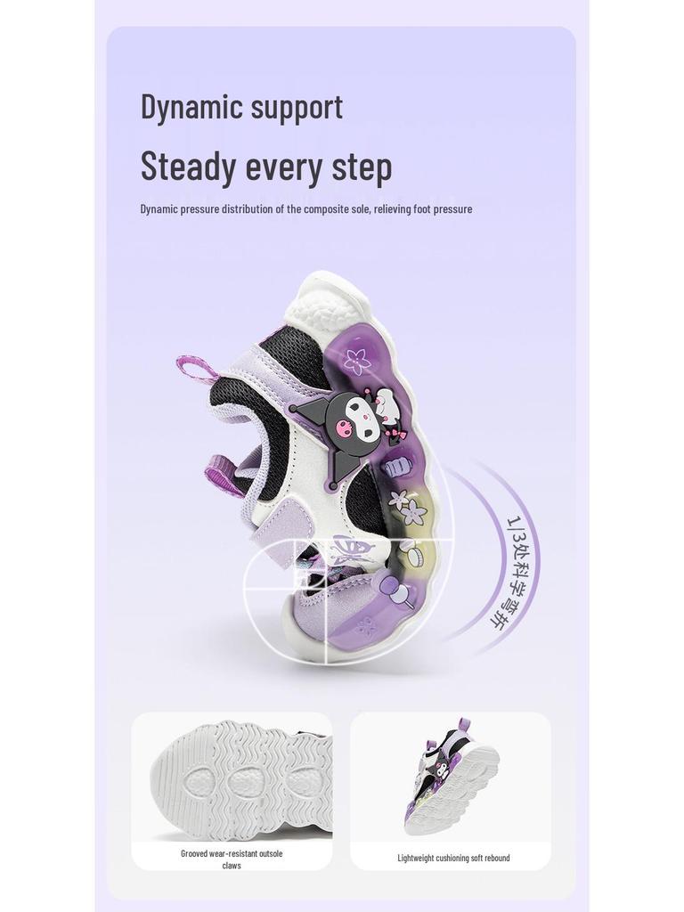 Hello Kitty & Kuromi Mädchen Leuchtsneaker - Herbsttrend 2025