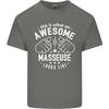 This Is What an Awesome Masseuse Looks Like Unisexs Cotton TShirt Tee Top