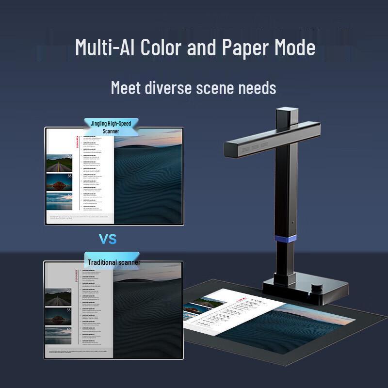 

CZUR Shine LA3 MAX A3 Smart Document & Book Scanner CN plug (adapter included)