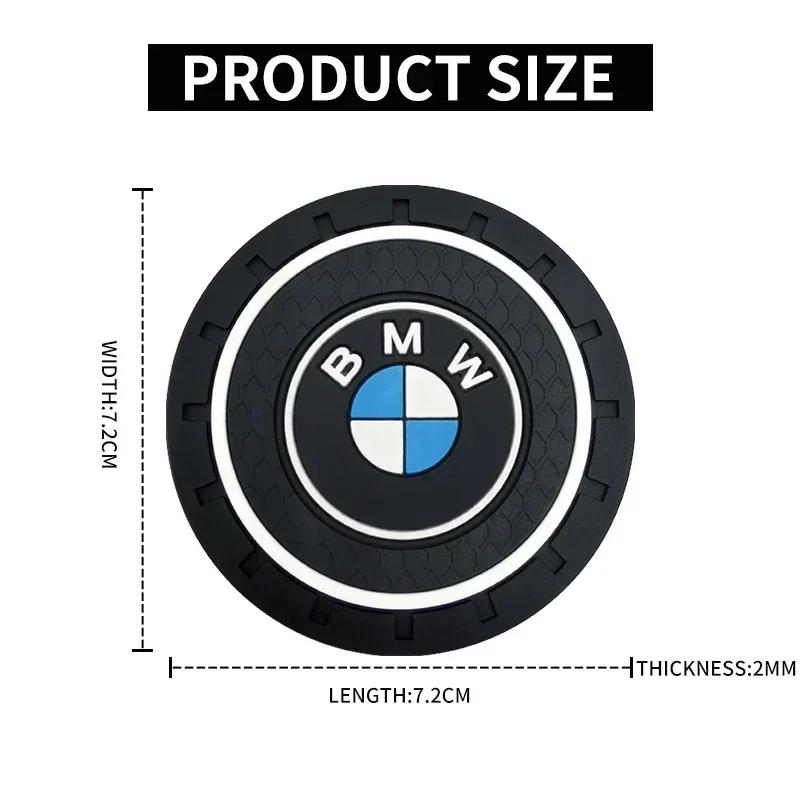 Podložka pod pohár do auta Protišmyková podložka Držiak na pohár Mat pre BMW E36 E39 E46 E60 E90 E90 F01 F10 F30 G01 G20 G21 G30 G11 F15 X5 X3 Príslušenstvo