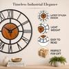 Designer Wall Clock for Living Room Stylish Latest | Metal Decorative Wall Watch Stylish Analog Hanging Clock for Living Room