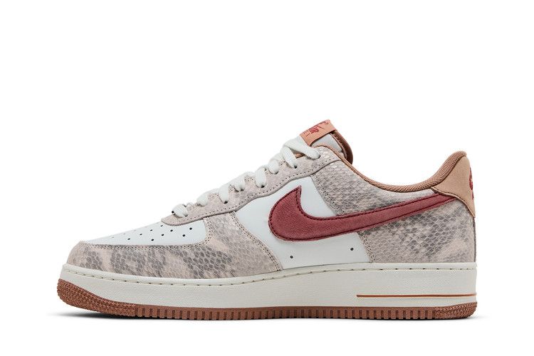 Men's Sneakers Nike Air Force 1 Low Canyon Rust Snakeskin Summit White/Canyon Rust-Sail