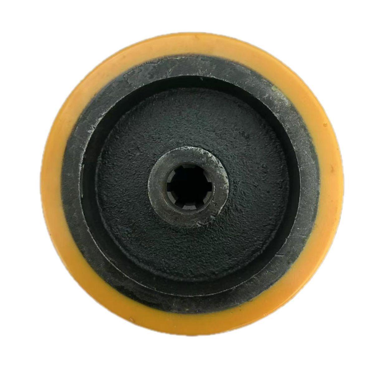 160x55 Полиуретановое ведущее колесо для электрического вилочного погрузчика - Износостойкое, Не отслаивающееся, Заменяемое
