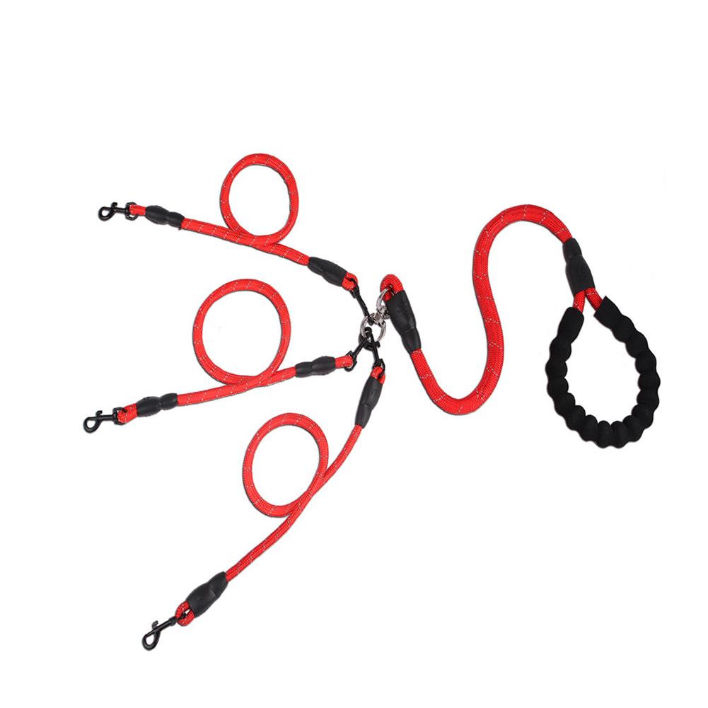 Pet Dog Leash Multiple Dog Types Traction And Wear-resistant 1 To 3 Leash Park Dog Walking Leash
